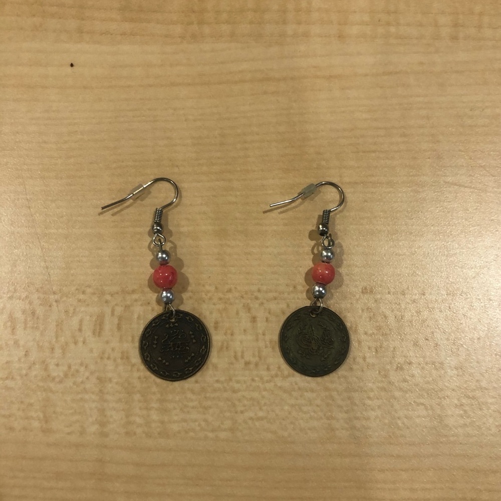earrings from Jerusalem!